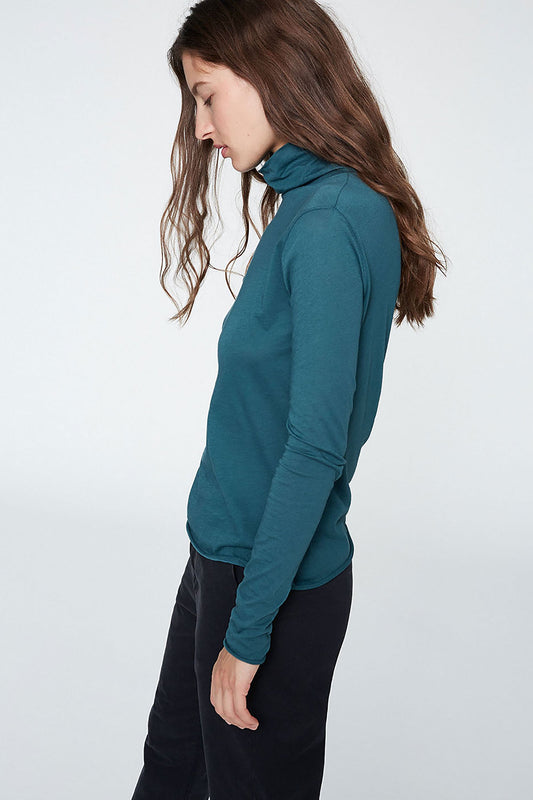 Shop malena secondskin top green by Armedangels on thegreenlabels.com