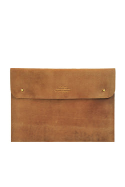 13" laptop sleeve eco camel by O My Bag on thegreenlabels.com