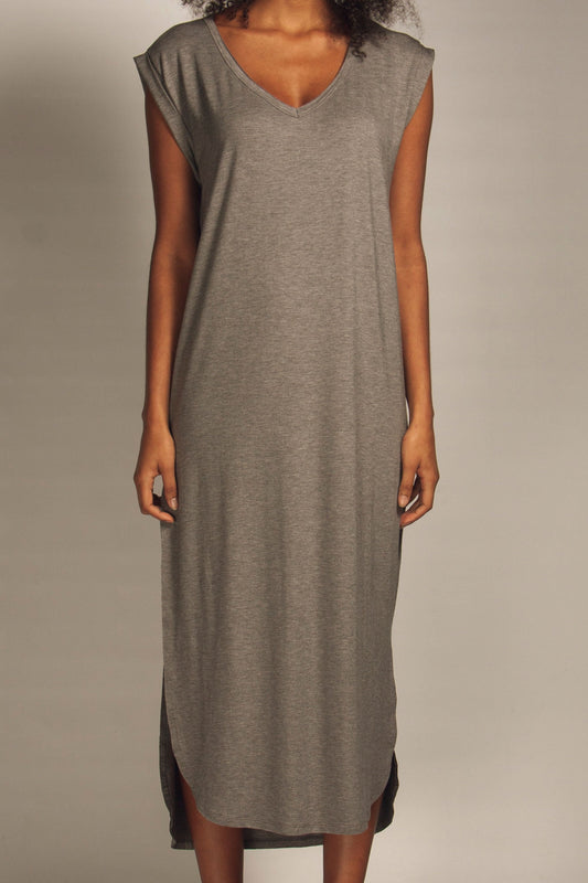 vestido dress grey by Friday's Project on thegreenlabels