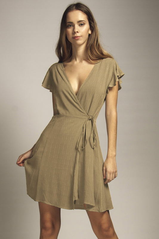 pareo dress beige by Friday's Project on thegreenlabels