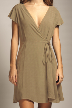 pareo dress beige by Friday's Project on thegreenlabels