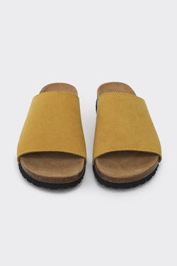 JENNY MUSTARD vegan slide-on