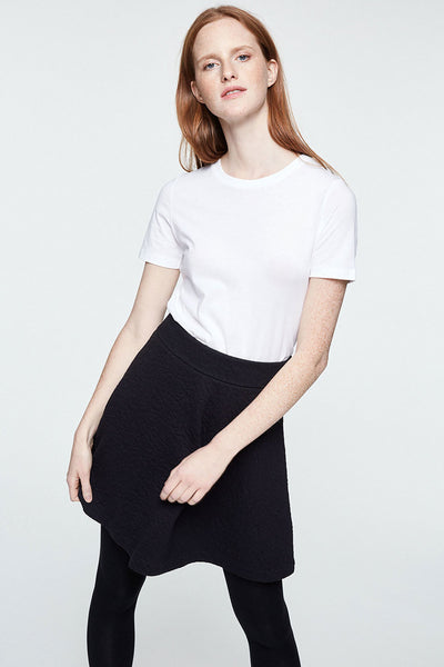 Shop belinda bubbles skirt black by Armedangels on thegreenlabels.com