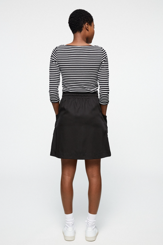 emiliaa skirt black by ARMEDANGELS on thegreenlabels