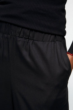 Shop naimaa pants black by Armedangels on thegreenlabels