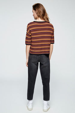 rimaa top black carrot by Armedangels on thegreenlabels