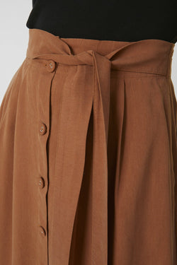 juliaana skirt maroon by ARMEDANGELS on thegreenlabels