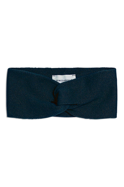 maritaa headband navy by ARMEDANGELS on thegreenlabels
