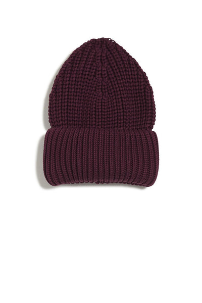 camiraa beanie port wine by ARMEDANGELS on thegreenlabels