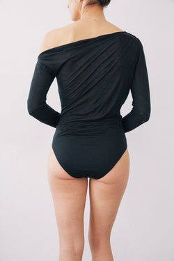 shop bodysuit black by Cossac at thegreenlabels