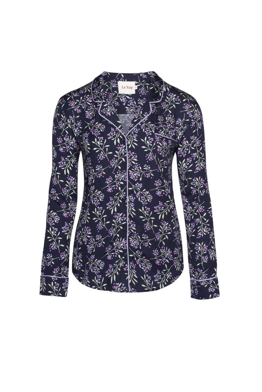 shop blouse funky flowers by Le Nap on thegreenlabels.com