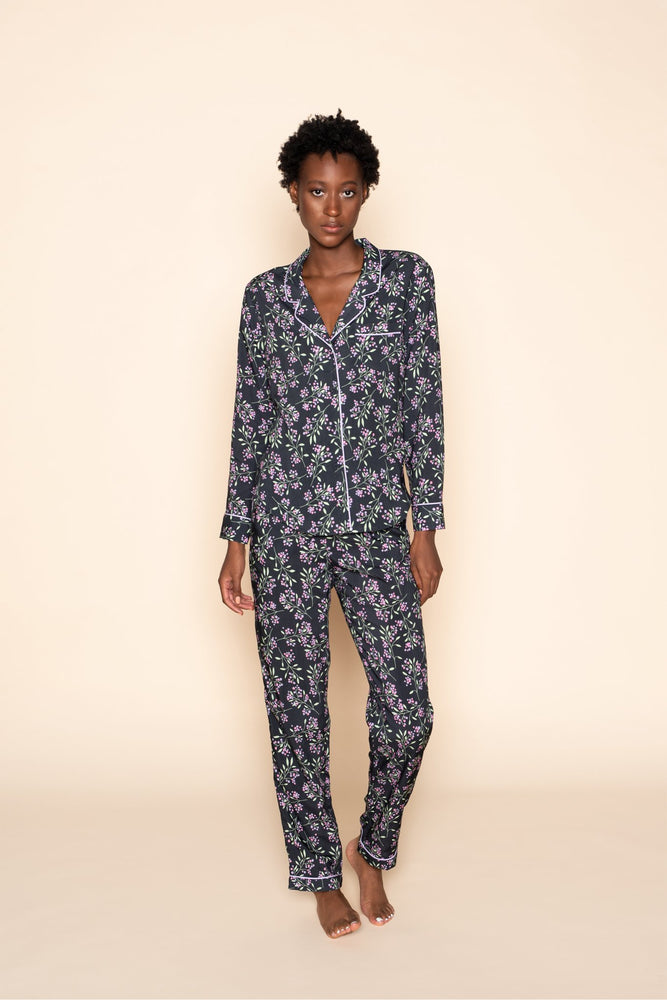 shop pants funky flowers by Le Nap at thegreenlabels.com