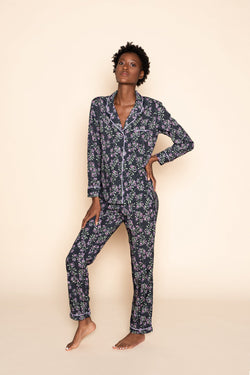 shop pants funky flowers by Le Nap at thegreenlabels.com