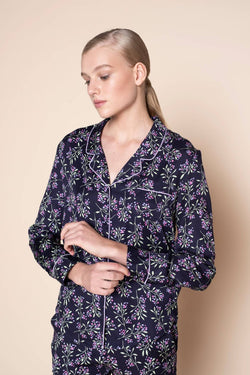 shop blouse funky flowers by Le Nap on thegreenlabels.com