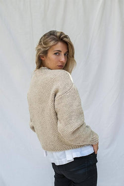 paola wool sweater beige