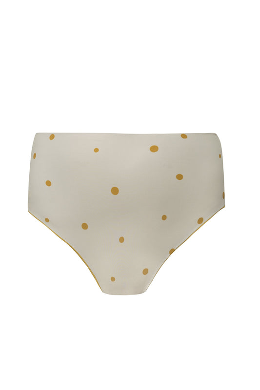 Shop gabrielle reversible bikini in dots by Clo Stories on thegreenlabels.com