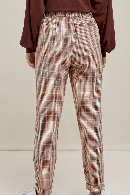 shop annis houndstooth trousers by People Tree at thegreenlabels