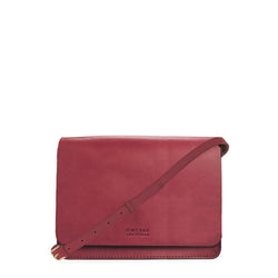audrey ruby classic leather by O My Bag on thegreenlabels