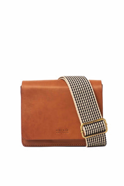 audrey mini <br> cognac classic leather by O My Bag on Thegreenlabels