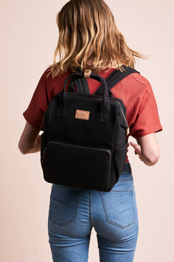 billie's backpack black by O My Bag on thegreenlabels