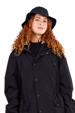 Shop bucket hat black by Maium on thegreenlabels.com