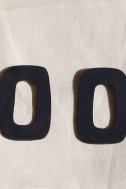shop sagres earrings black by Hello Zephyr at thegreenlabels