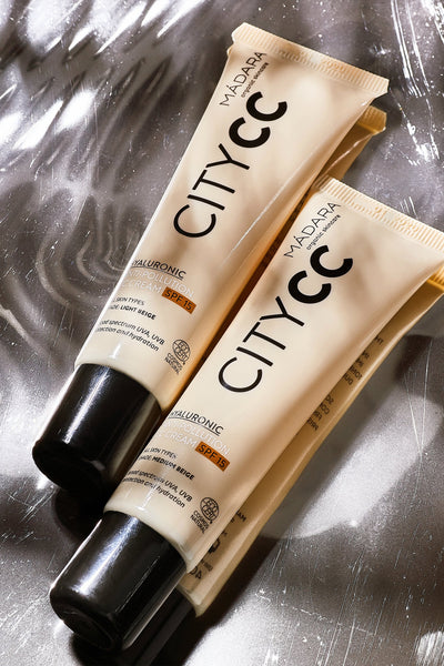 shop anti-pollution cc cream SPF 15 light by Mádara at thegreenlabels