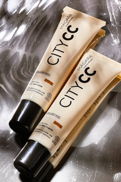 anti-pollution cc cream SPF 15 medium by Mádara on thegreenlabels.com