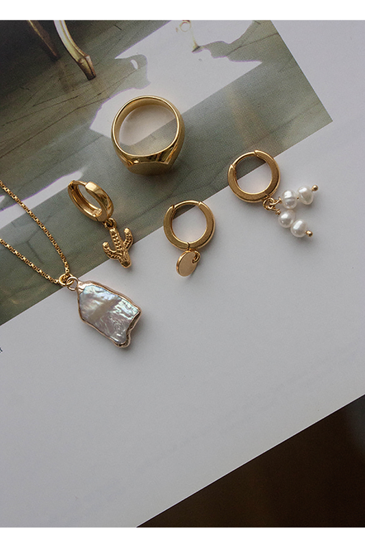 celestial necklace gold by Neinties on thegreenlabels