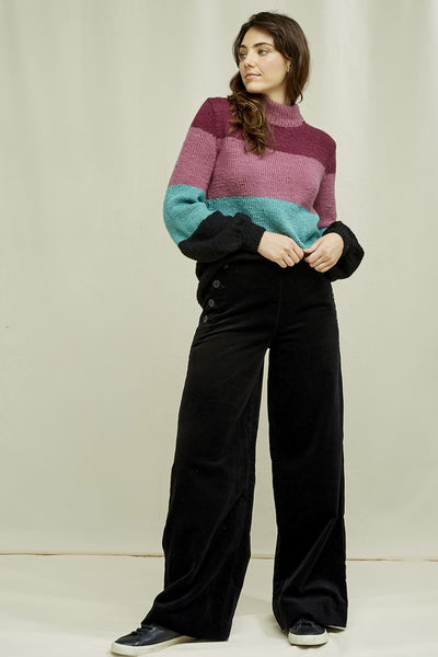 shop caren velvet trousers by people tree at thegreenlabels
