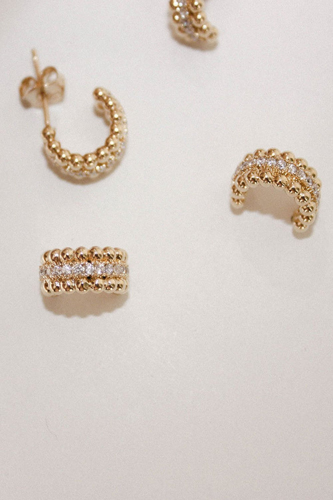 cloudy hoop gold