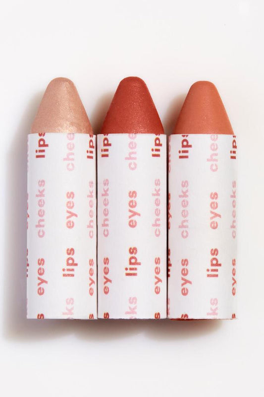 shop lip-to-lid balmie set by Axiology at thegreenlabels