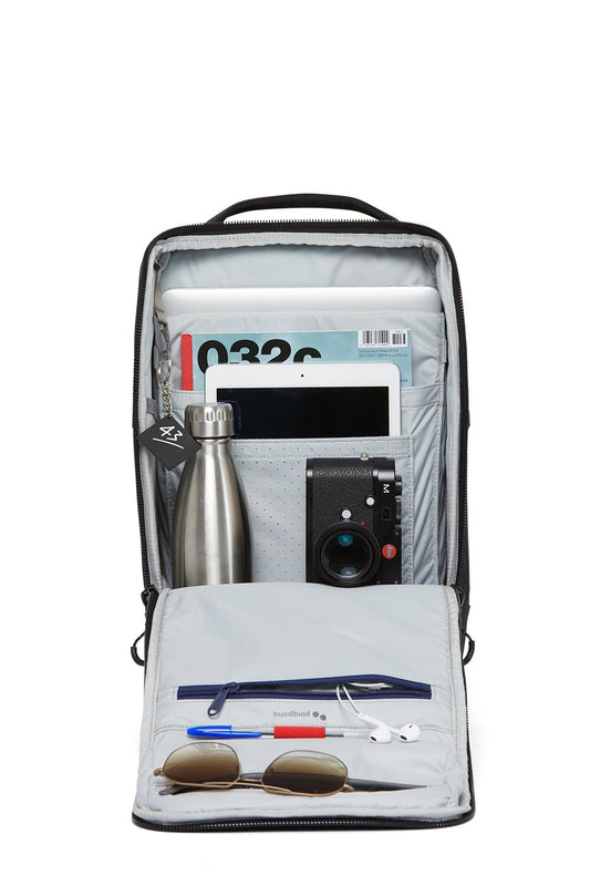 CUBIK backpack rooted black by pinqponq on thegreenlabels