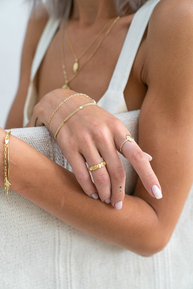 shop double violet bracelet by flawed at thegreenlabels