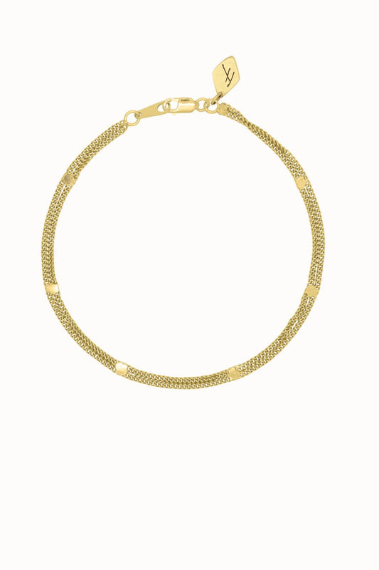 shop double violet bracelet by flawed at thegreenlabels