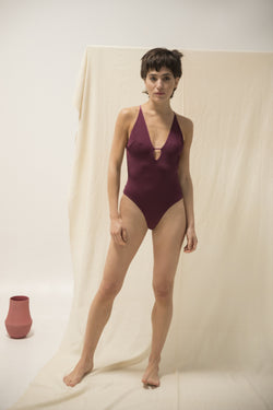 shop edith reversible swimsuit by Clo Stories on thegreenlabels