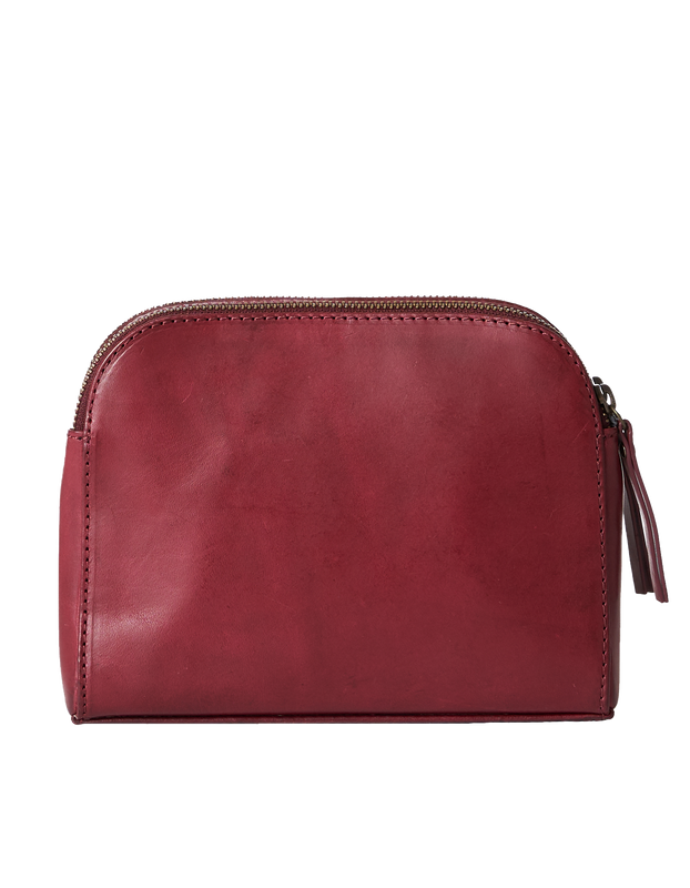 emily ruby classic leather by O My Bag on thegreenlabels