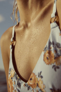Shop rosina scoop cheeky bikini by Lemon Spicy on thegreenlabels