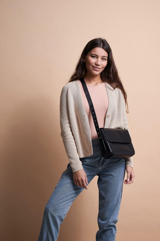 shop gina black bag by O My Bag on thegreenlabels.com