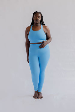 shop compressive high-rise legging by girlfriend collective on thegreenlabels | haze