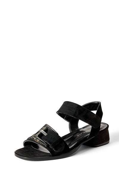 hilary black suede by Mireia Playa on thegreenlabels