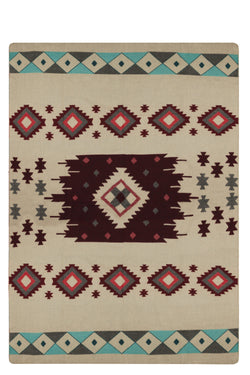 shop native plaid wine red by alpaca loco on thegreenlabels