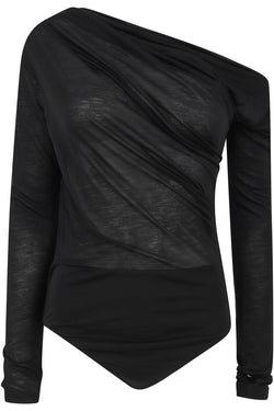 shop bodysuit black by Cossac at thegreenlabels