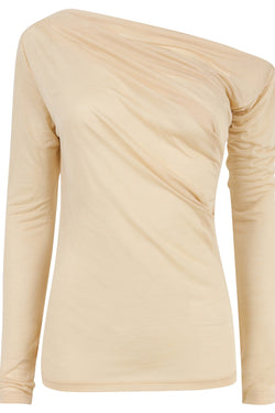 shop long sleeve top cashew by Cossac at thegreenlabels