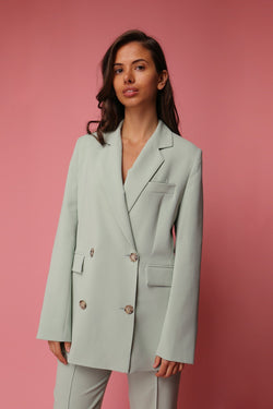 shop jacket mint green by Capsule Studio on thegreenlabels.com