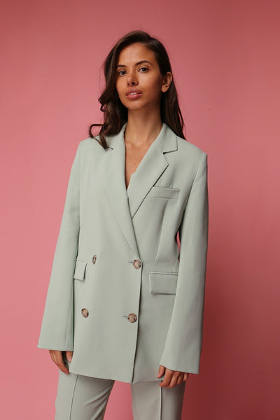 shop jacket mint green by Capsule Studio on thegreenlabels.com