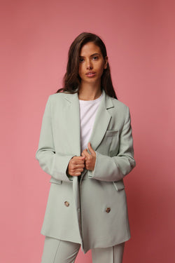 shop jacket mint green by Capsule Studio on thegreenlabels.com
