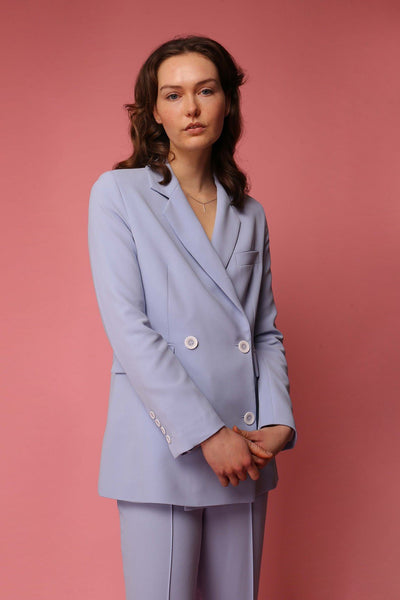 shop jacket sky blue by Capsule Studio on thergeenlabels.com
