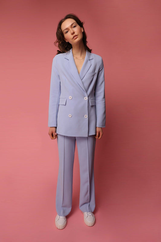 shop jacket sky blue by Capsule Studio on thergeenlabels.com
