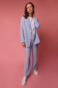 shop pants sky blue by Capsule Studio on thegreenlabels.com